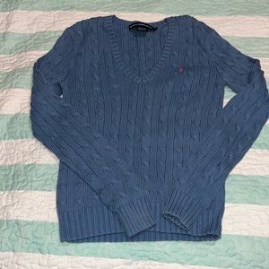 NWOT Polo Cable Knit Sweater